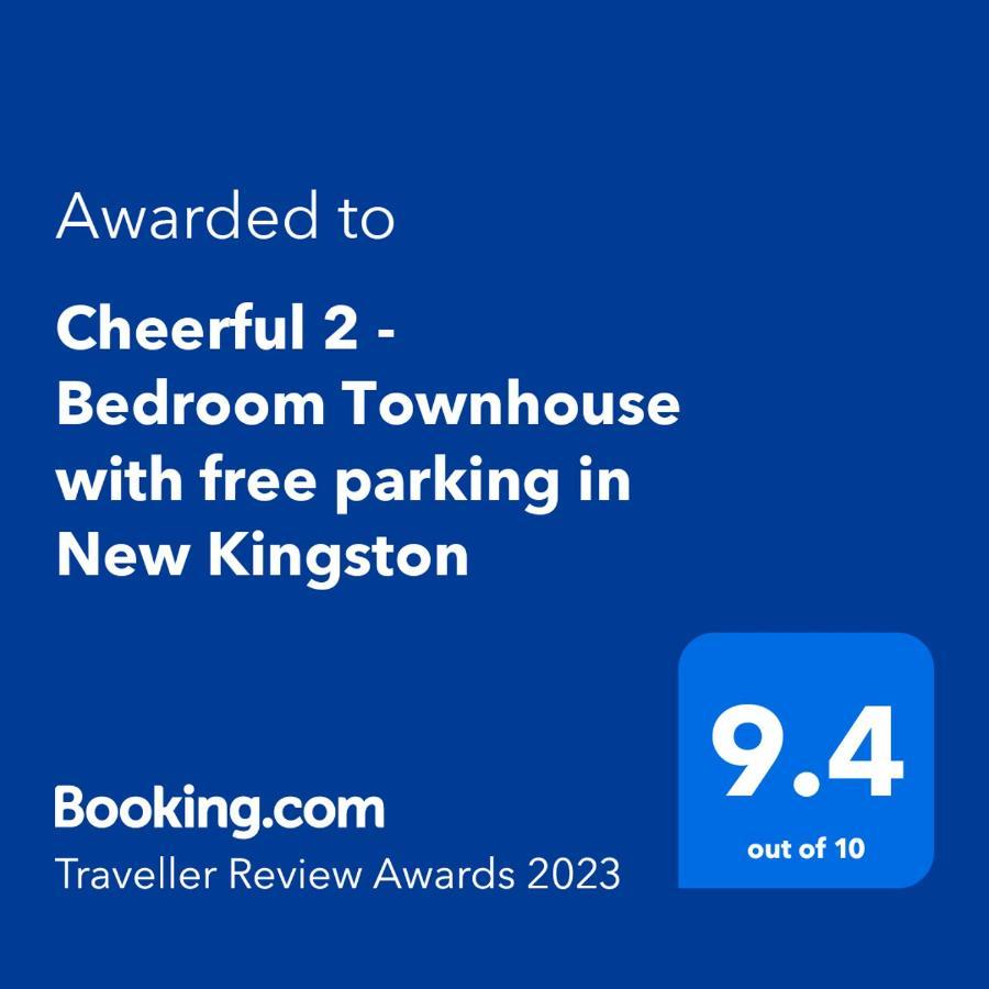 Cheerful 2 - Bedroom Townhouse With Free Parking In New Kingston Exterior foto